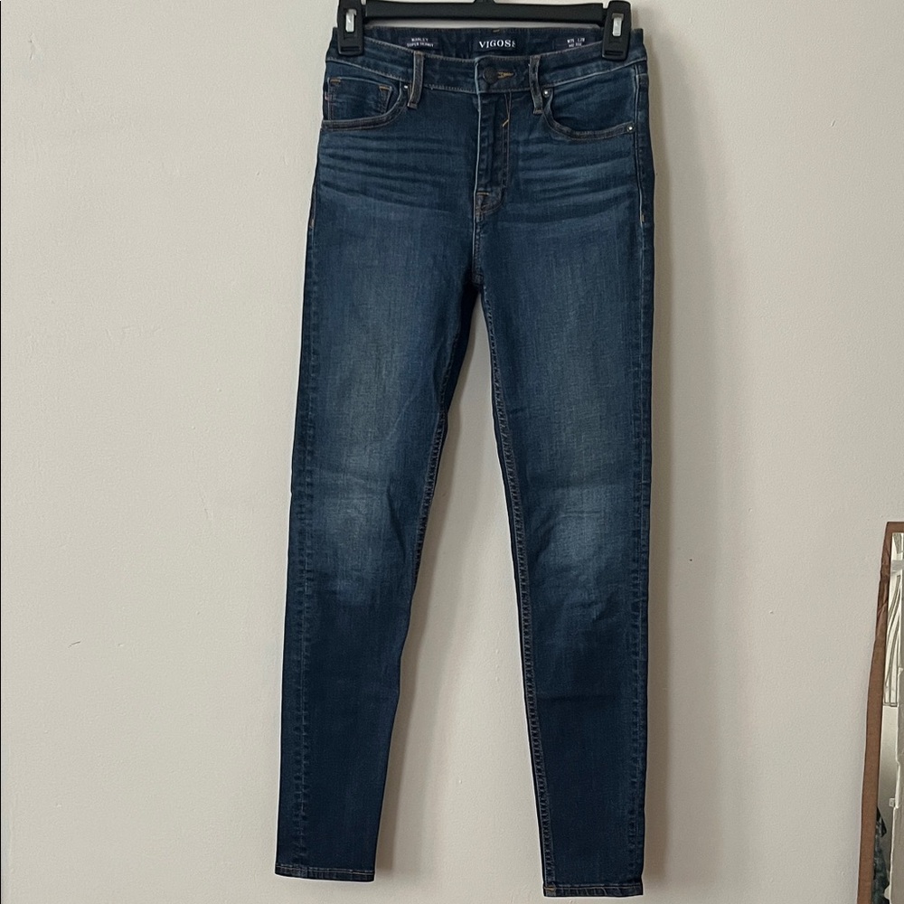 Vigoss Women's Dark Blue Skinny Jeans